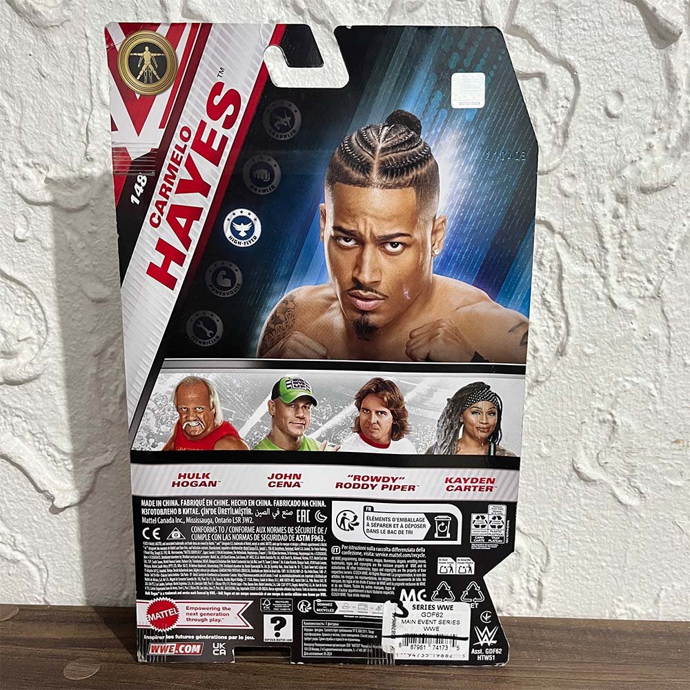 Carmelo Hayes Wwe Nxt Elite Collection