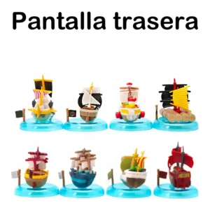 Barcos One Piece Coleccion 8 pz