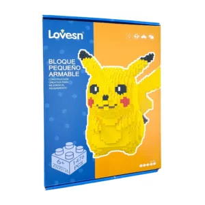 Figura Armable Pikachu Bloques ¡ Inmediato! Cantidad De Piezas