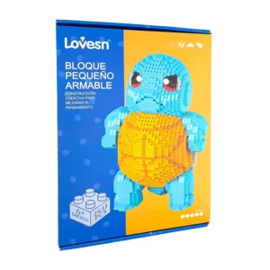 Figura Armable Squirttlee Bloques 2631 Pz