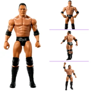 Figura Articulable The ROCK WWE Mattel