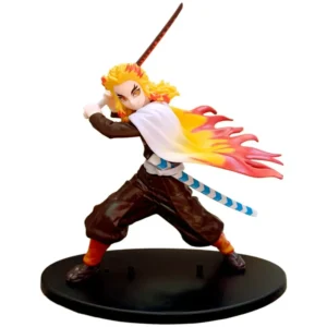 Figura Kyojuro Rengoku Pilar De La Llama Demon Slayer 17 Cm