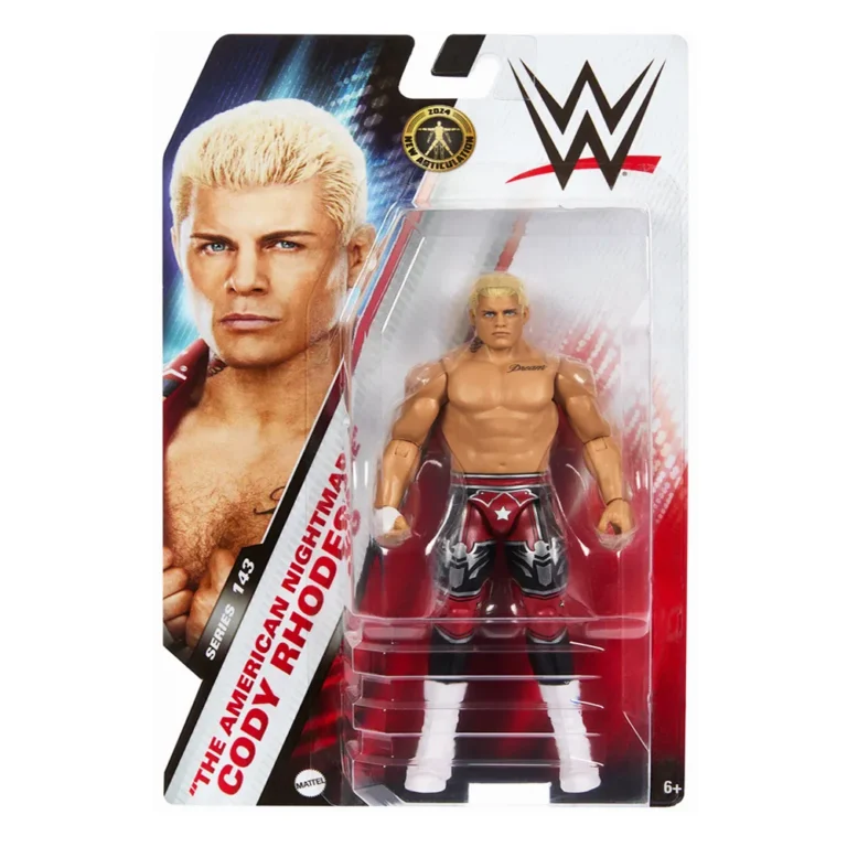 Figura The American Nightmare Cody Rhodes WWE Basic Series 143