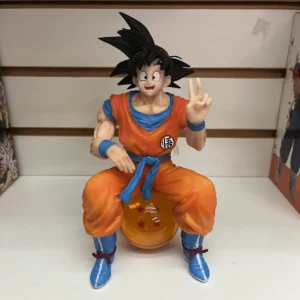 Figura de Goku con Esfera del Abuelo Gohan