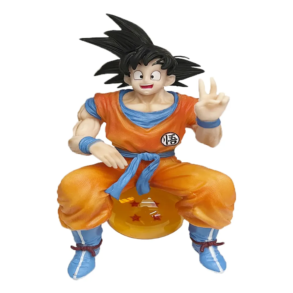 Goku Con Esfera De 4 Estrellas _ Figura De Colección