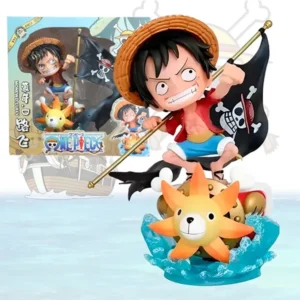 Luffy Thousand Sunny One Piece Figura Accion con Caja