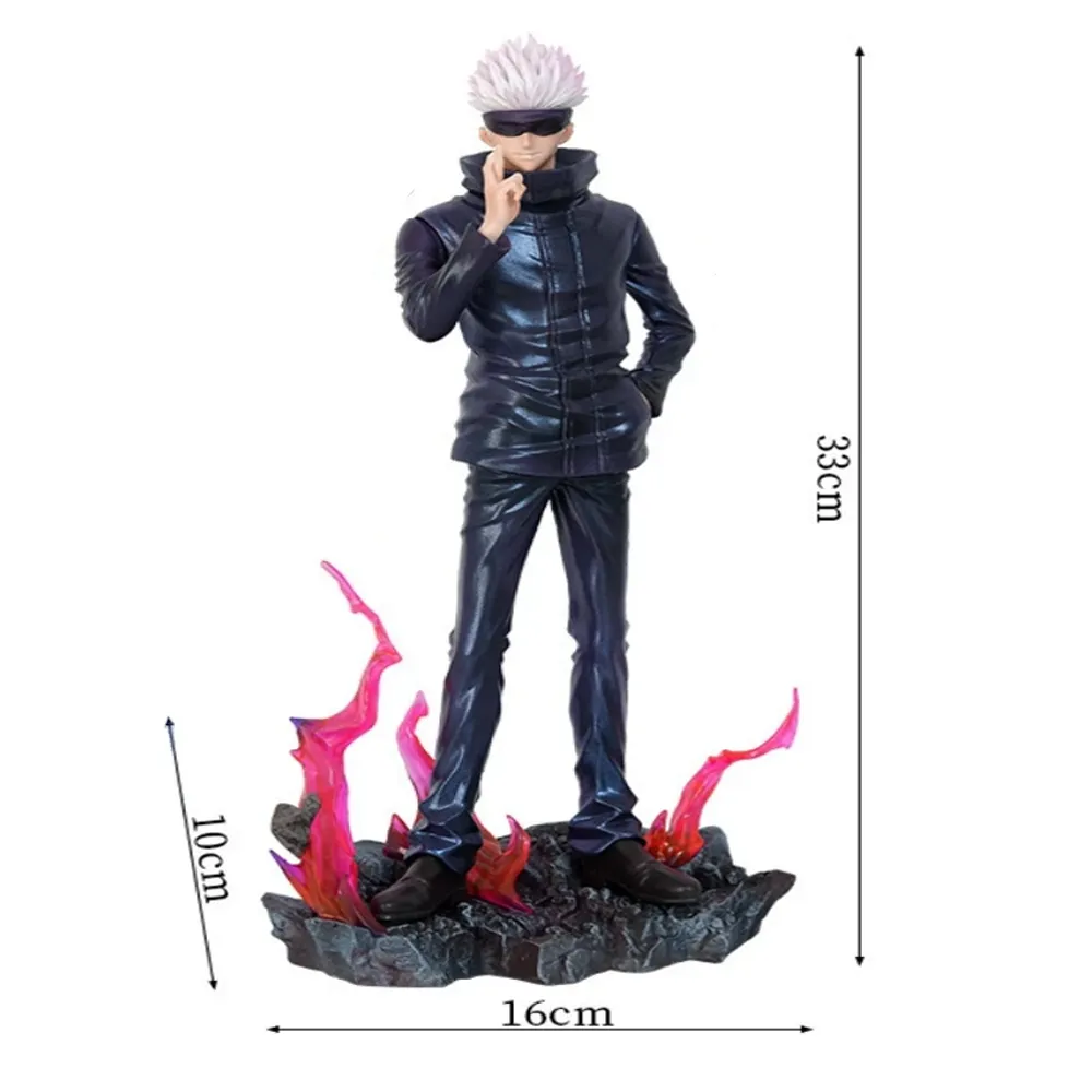 Medidas Figura Satoru Gojo 33cm Purpura