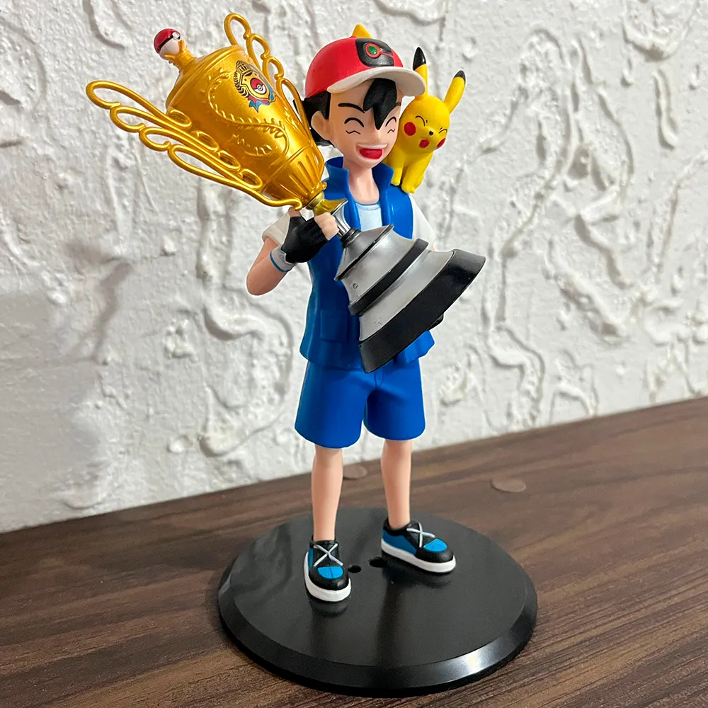 Figura Ash Ketchum con Trofeo | Pokemon - Imagen 4