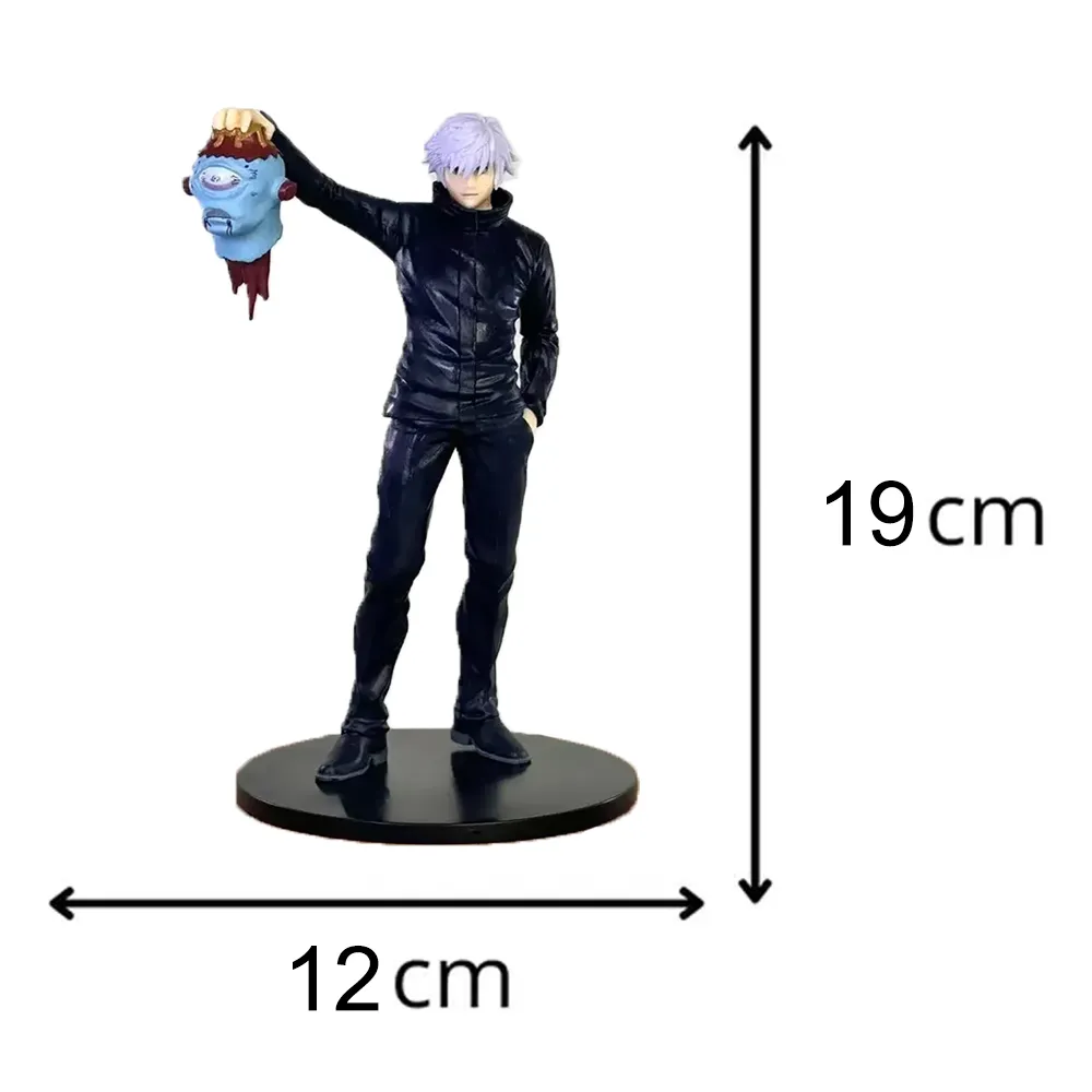 Tamaño Figura Gojo vs Jogo Jujutsu