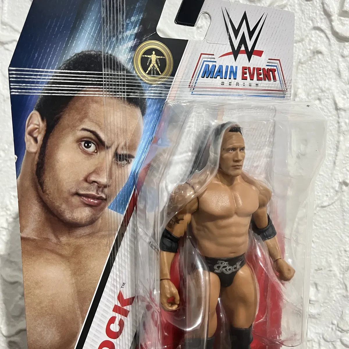 The Rock Figura Original Mattel