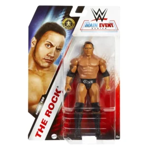 The Rock Figura Wwe Maint Event Series _ Mattel Original