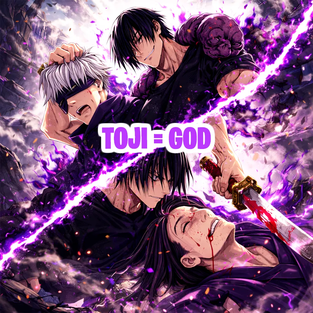 Toji Zenin Derrota a Gojo y Geto