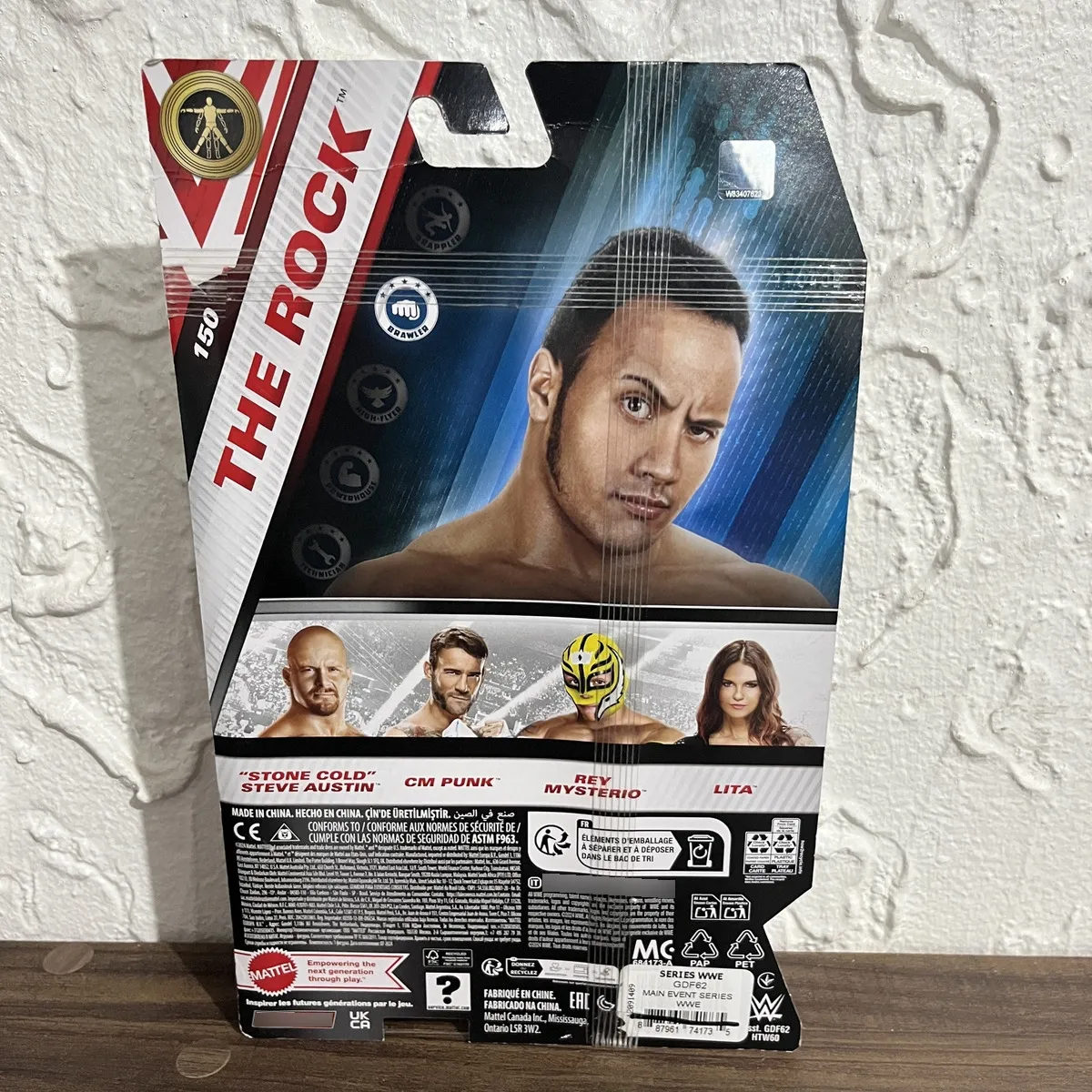 WWE Shop The Rock Figura