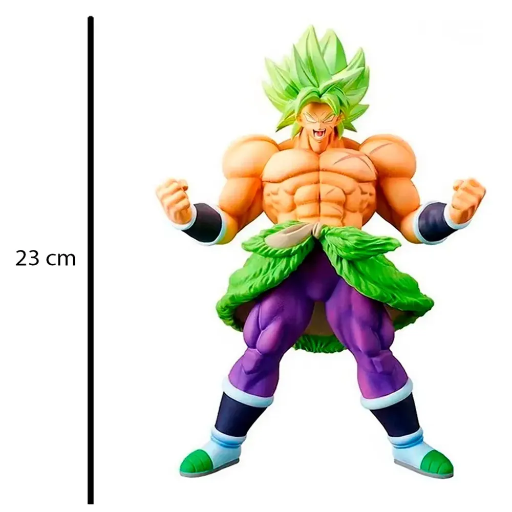 Figura Broly 23cm Verde Dragon Ball