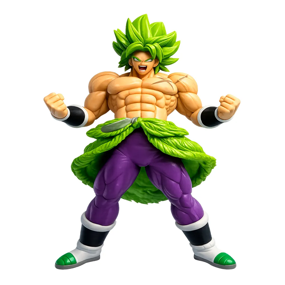 Figura Super Broly Verde Dragon Ball Super