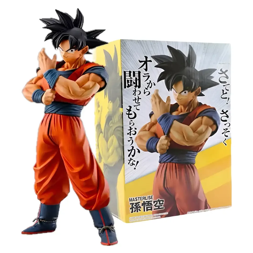 figura de goku 28cm con caja