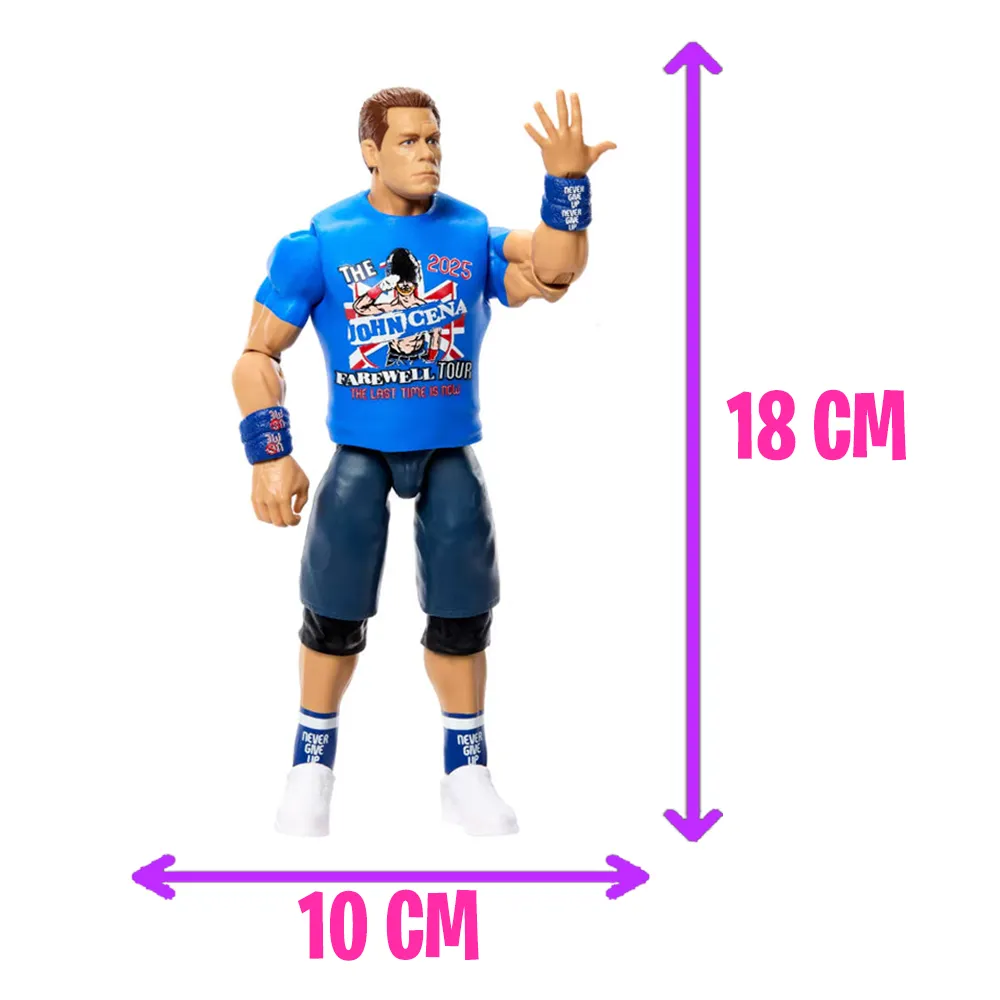 figura john cena 162 tamaño 18cm