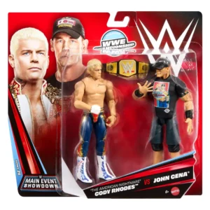 Figura Cody Rhodes vs John Cena WWE Main Event Showdown Series 26