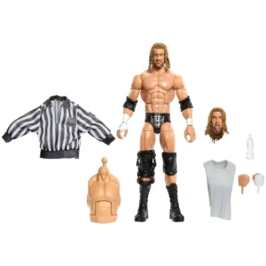 Mattel WWE Elite Collection Action Figure & Accessories, Premium Live Event Triple H Set