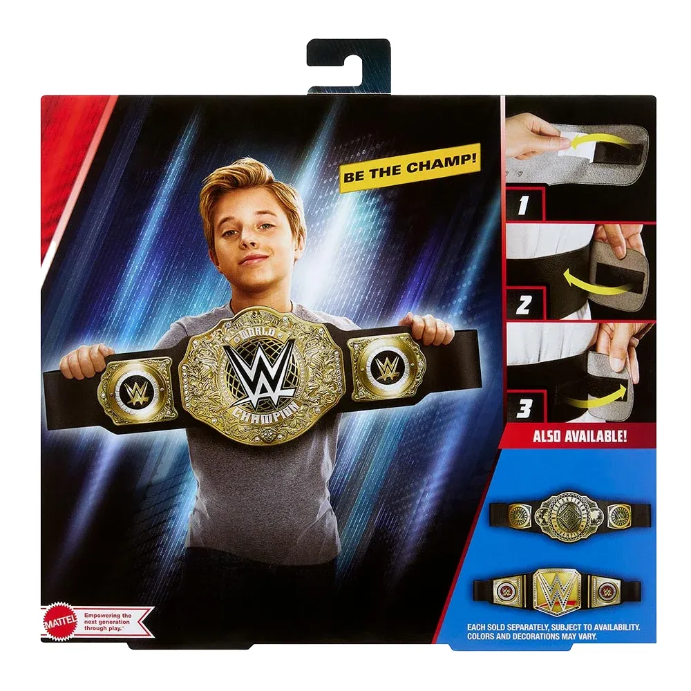 cinturon mattel WWE World Heavyweight
